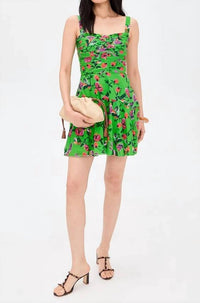 Saloni - Saffier Apple Rae Short Dress