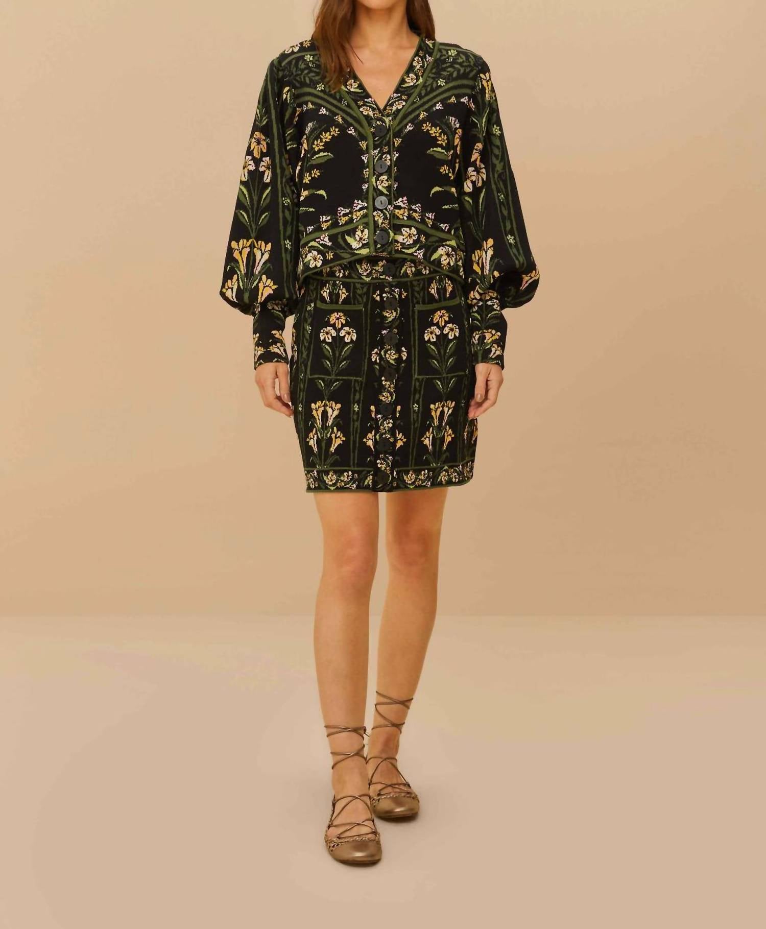 Farm Rio - Flowers Arch Cardigan
