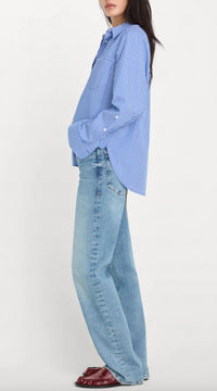 Good American - Soft Tech Good True Straight Jeans