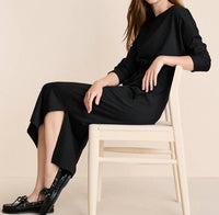 Lou & Grey - Boatneck Midi Pocket Dress