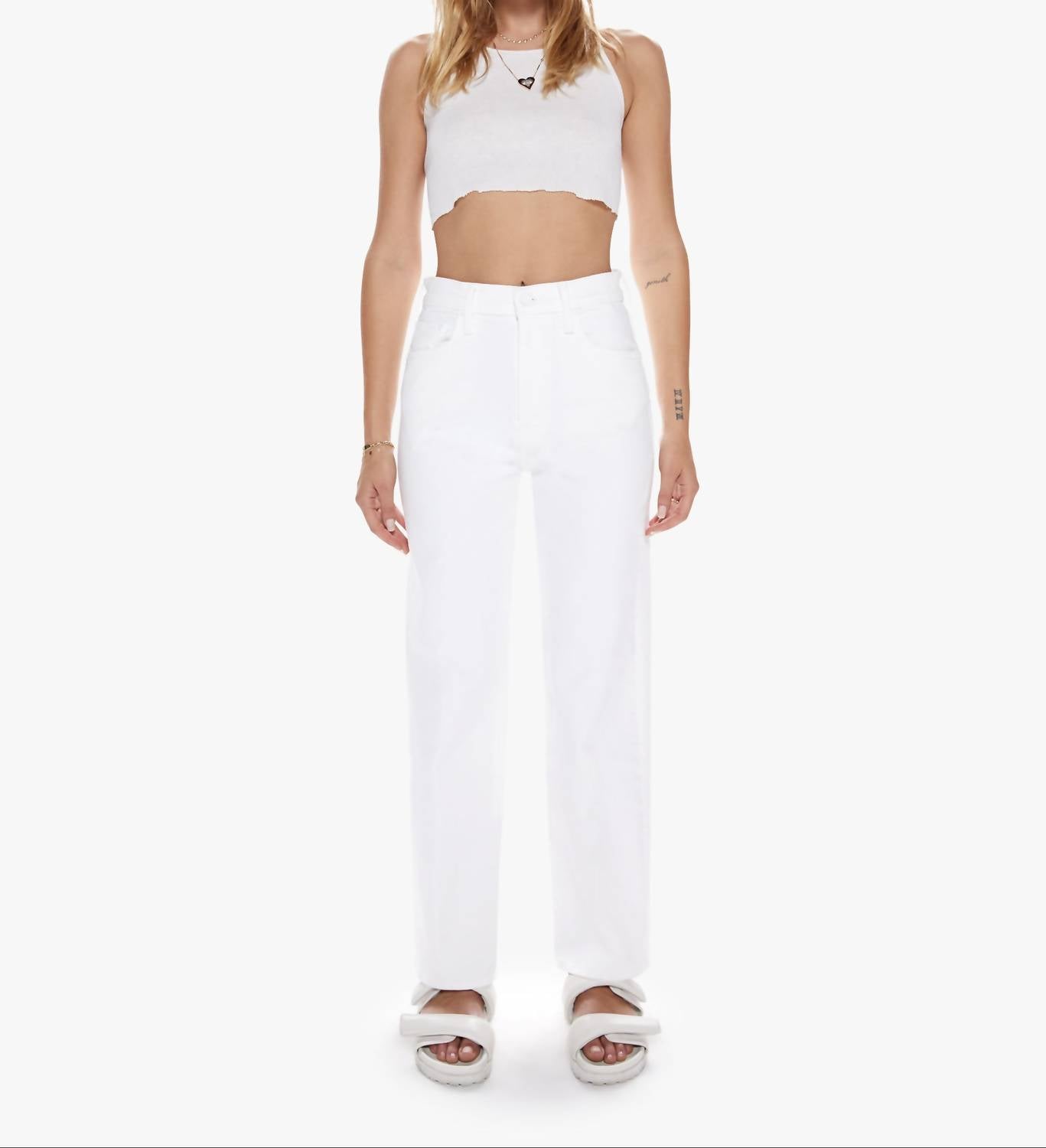 Mother - Rambler Zip Ankle Jean