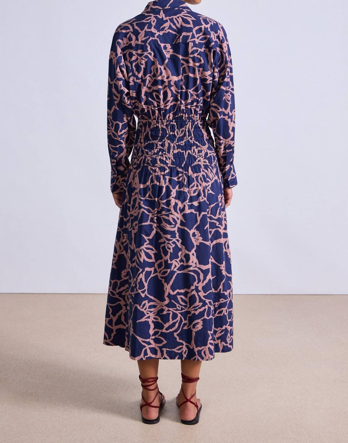 Apiece Apart - Smocked Shirt Dress