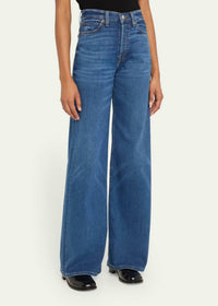 Re/Done - 70s Ultra High Rise Wide Leg Jeans