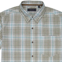 Dakota Grizzly Men's Hugh Shirt in upland - men's shirt - detail view