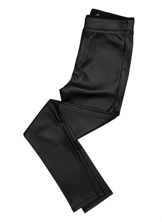 Bianco - Women's Flat Front Coated Pants