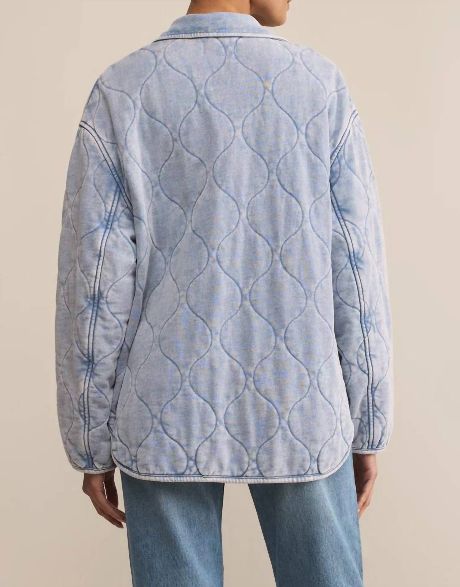 Z Supply - Boulder Knit Denim Jacket
