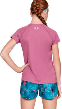 Under Armour - Girls' Big Logo Short Sleeve Tee