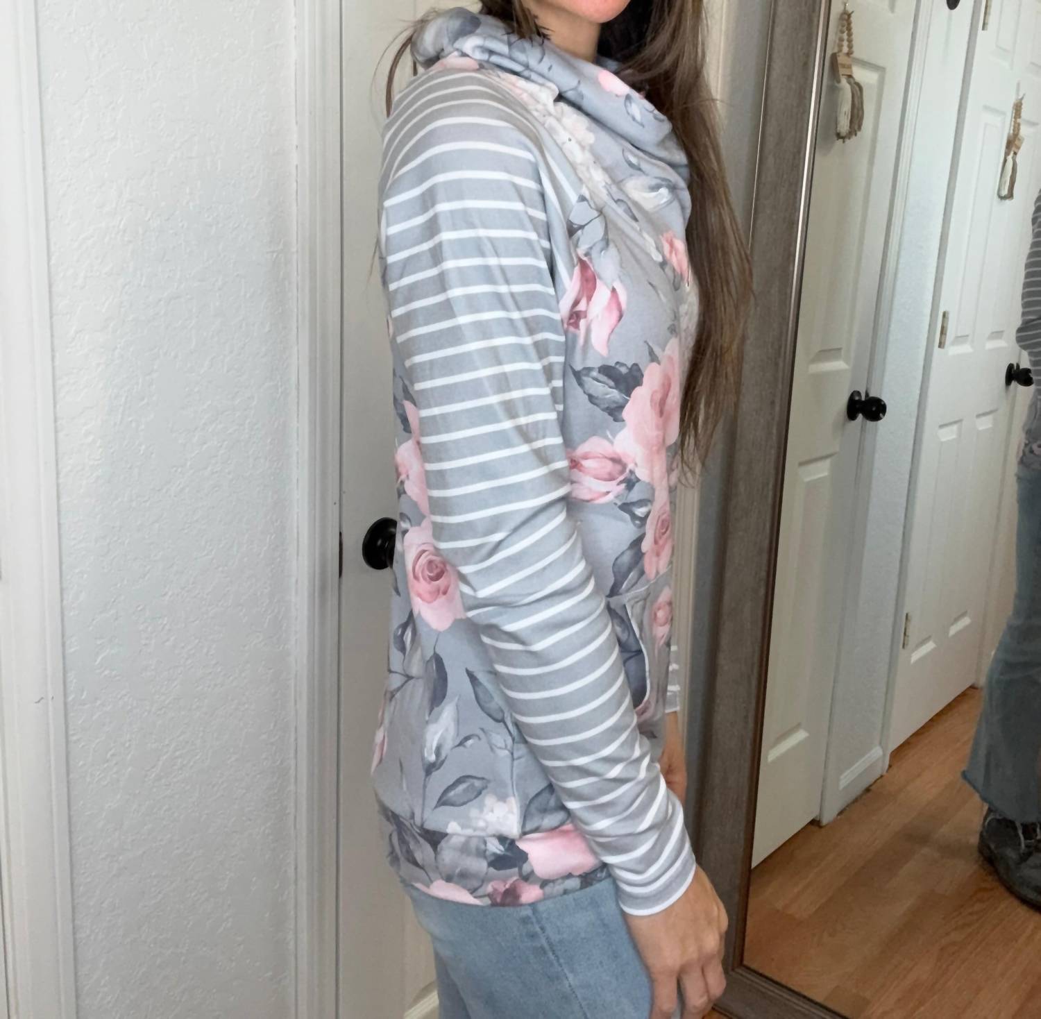 Michelle Mae - Zoey Zip Cowl Neck Jacket