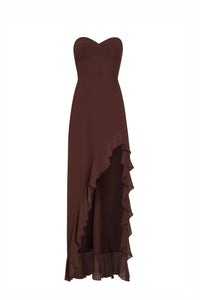 Amanda Uprichard - Eden Soft V-neck Gown