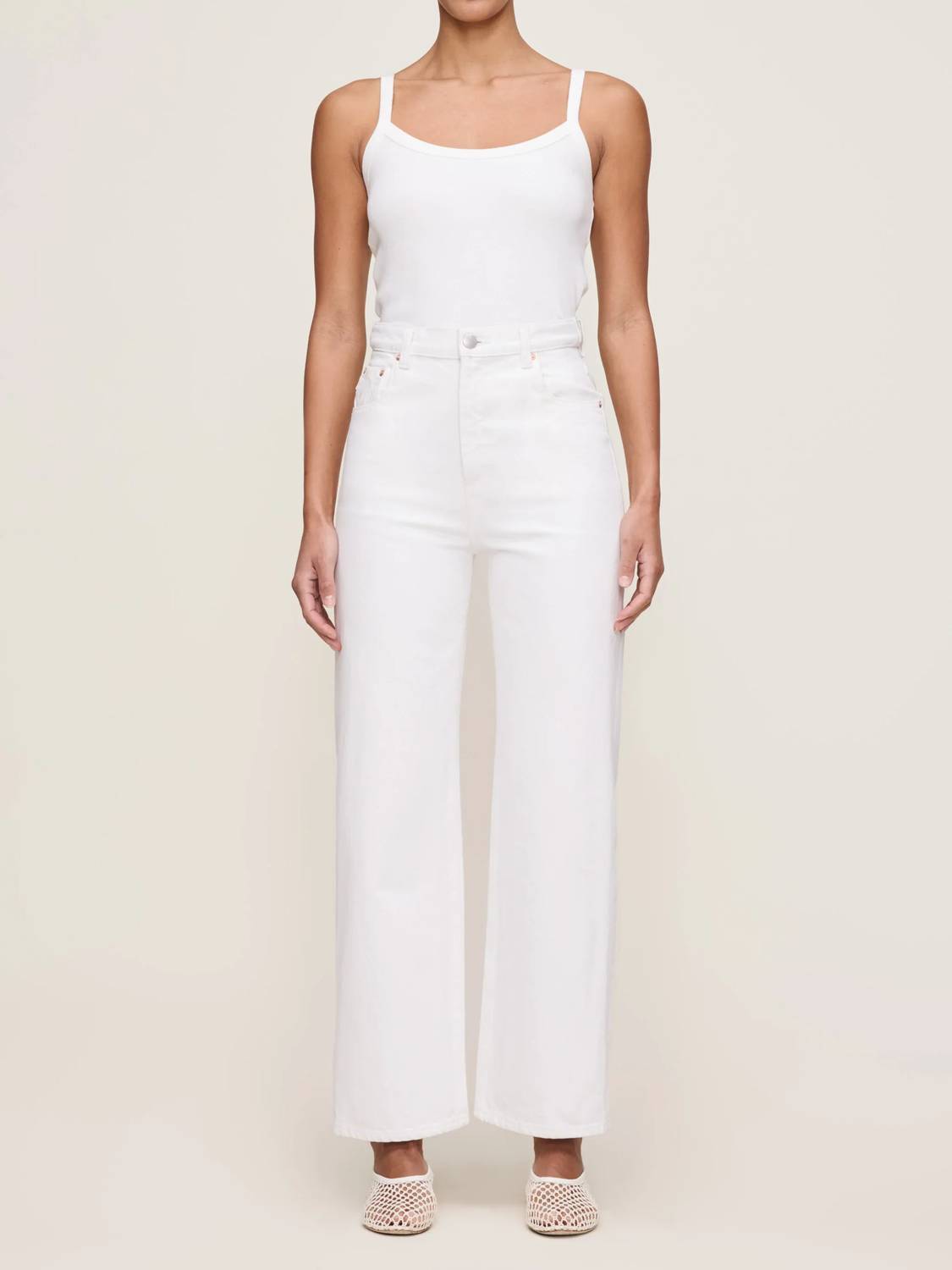 Dl1961 - Women'S - Karmina Refined Wide Leg High Rise Jeans