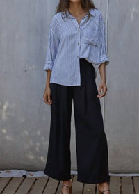 By Together - Wide Leg Pleated Pants