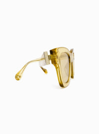 Aperçu Eyewear Women's Le Carré Sunglasses in d or - women's accessory - alternate view
