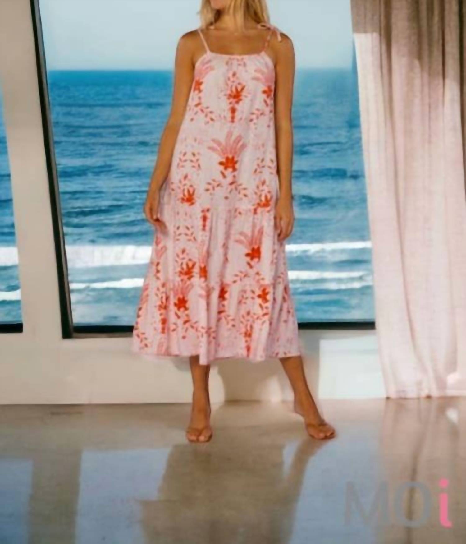 Ruby Shoulder Tie Dress