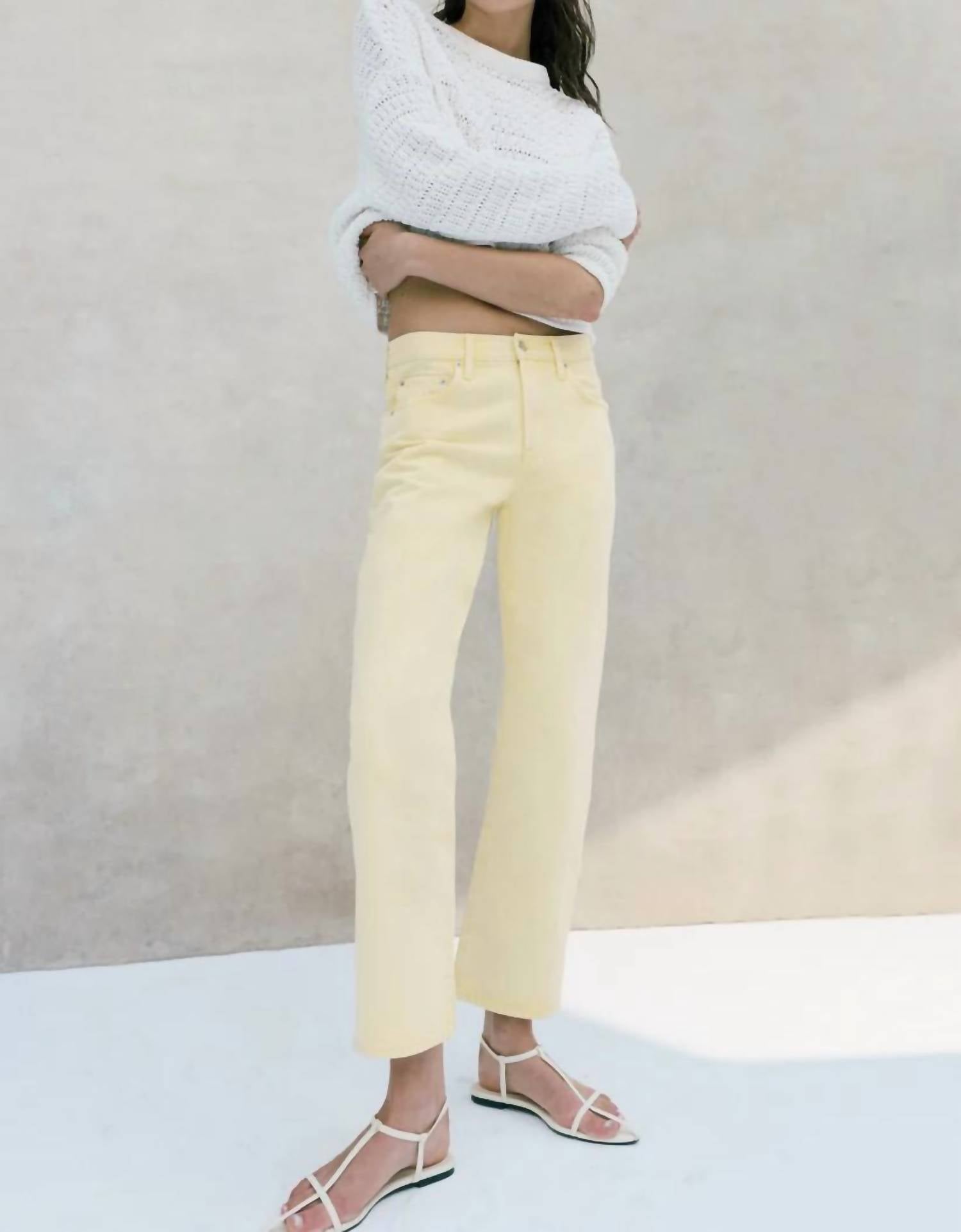 Pistola - Lexi Bowed Straight Jean