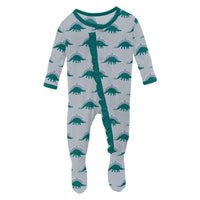 Kickee - Kid's Ruffle Footie With Snaps