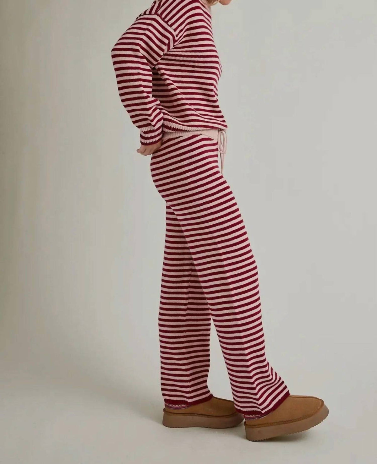 Le Lis - Striped Knit Matching Set