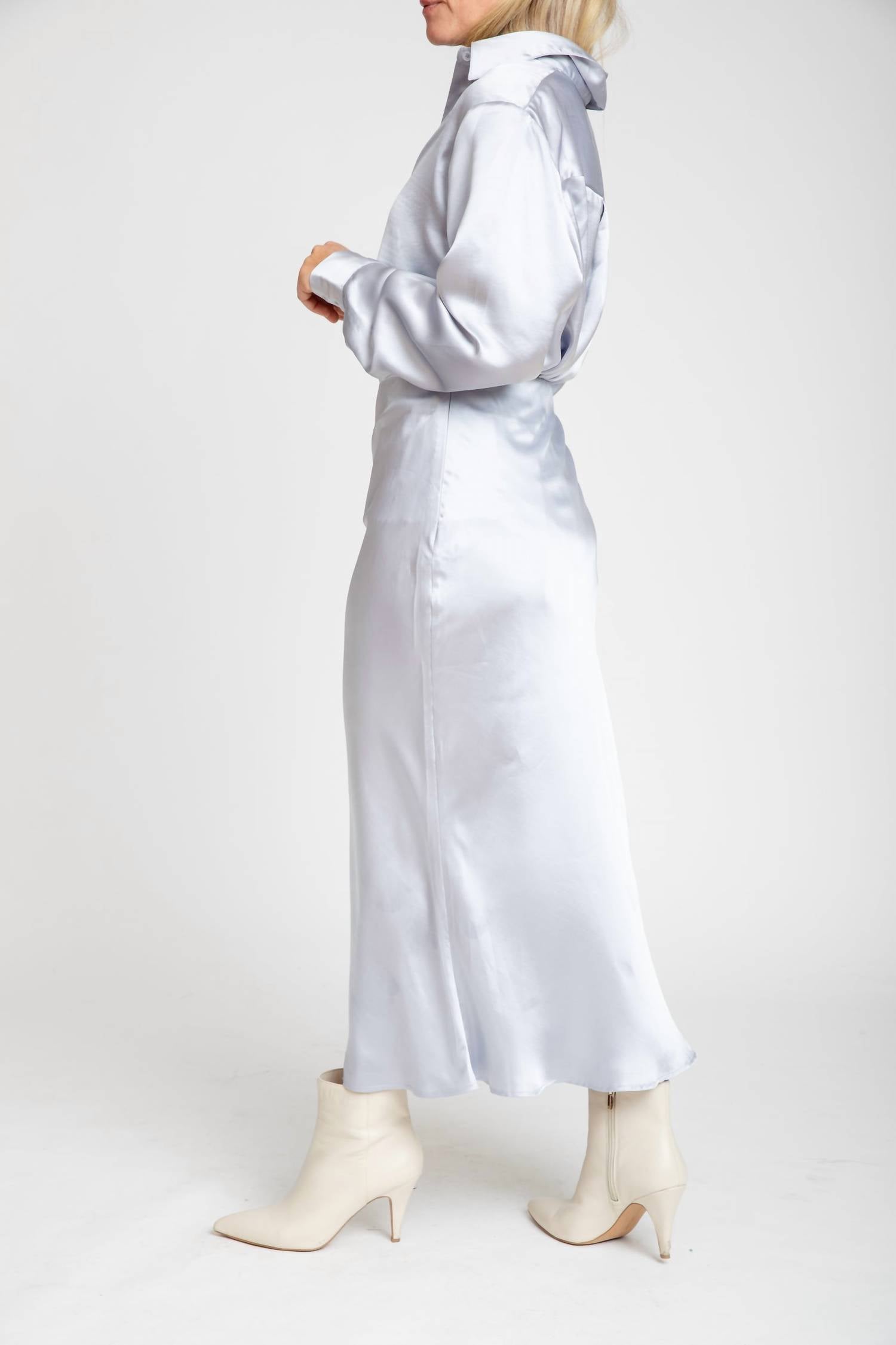 The Burgess Collection - Women's Hadley Satin Skirt