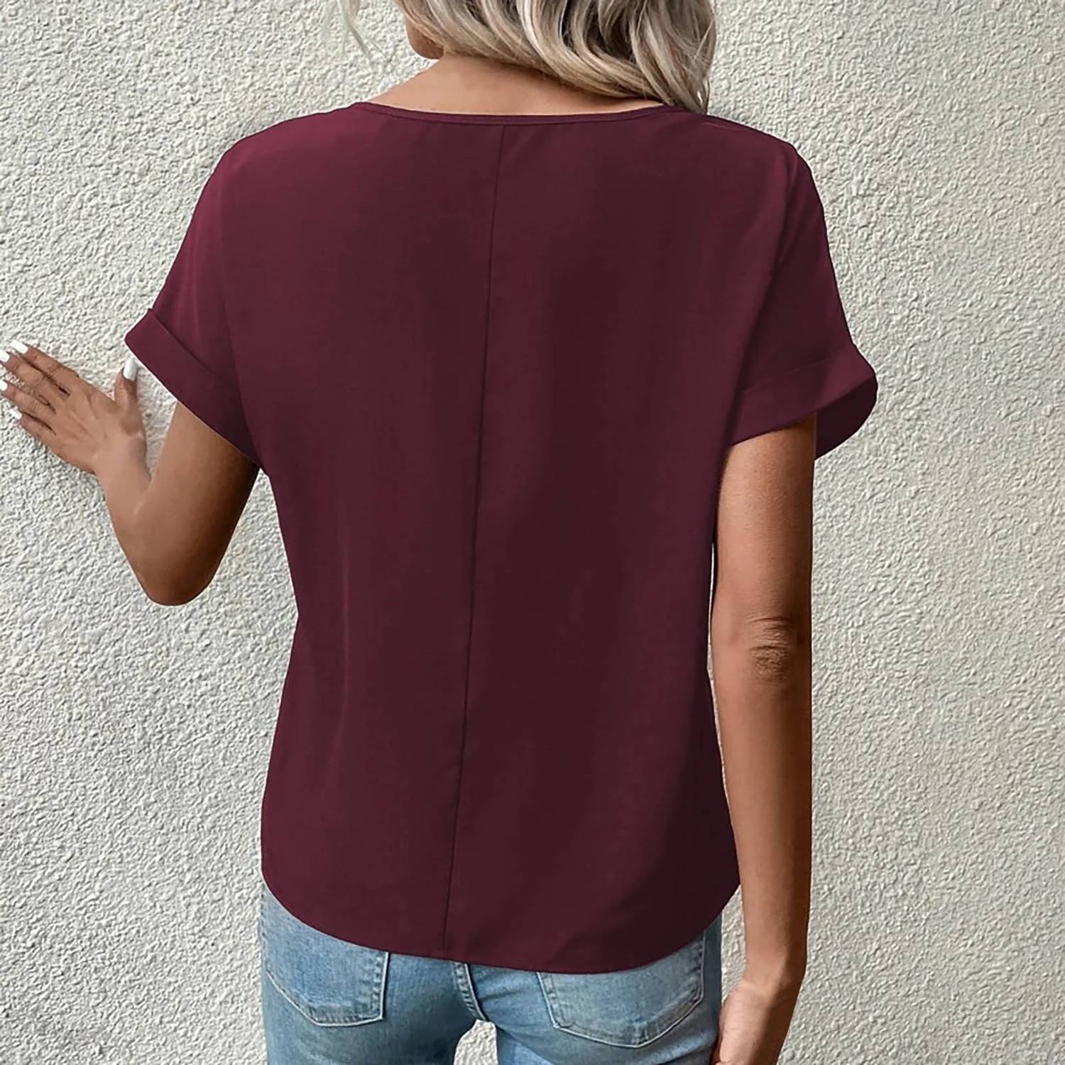 Faire - SHORT SLEEVE ZIPPER TOP