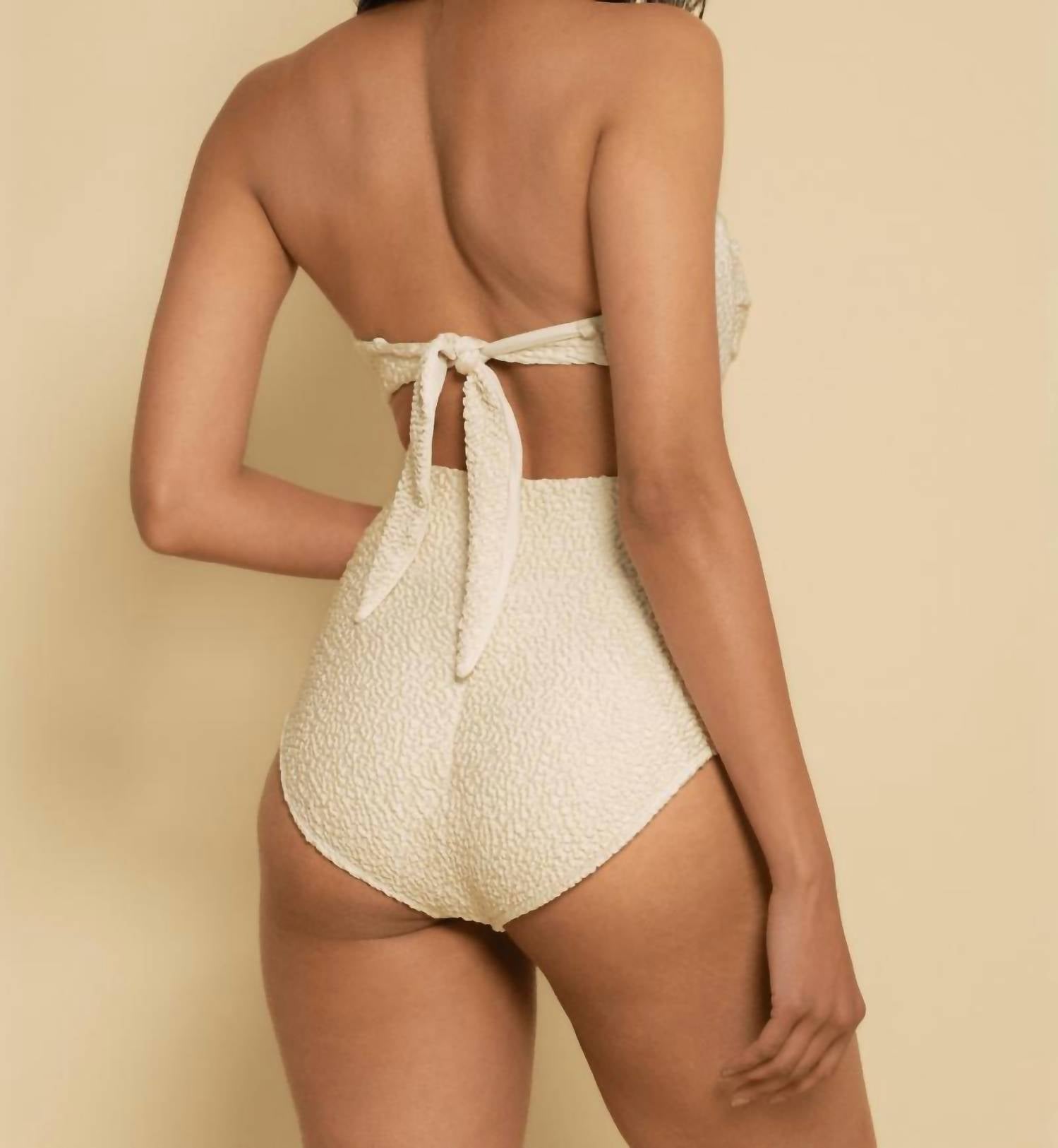 Montce - Tori Ties Bandeau Bikini Top