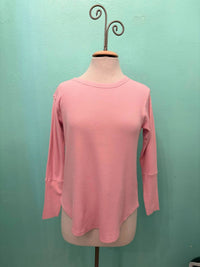 Mododoc - Women's Long Sleeve Thermal Crew Neck Tee