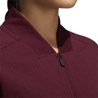adidas Women's Squad Bomber Jacket in maroon - women's jacket - view 5