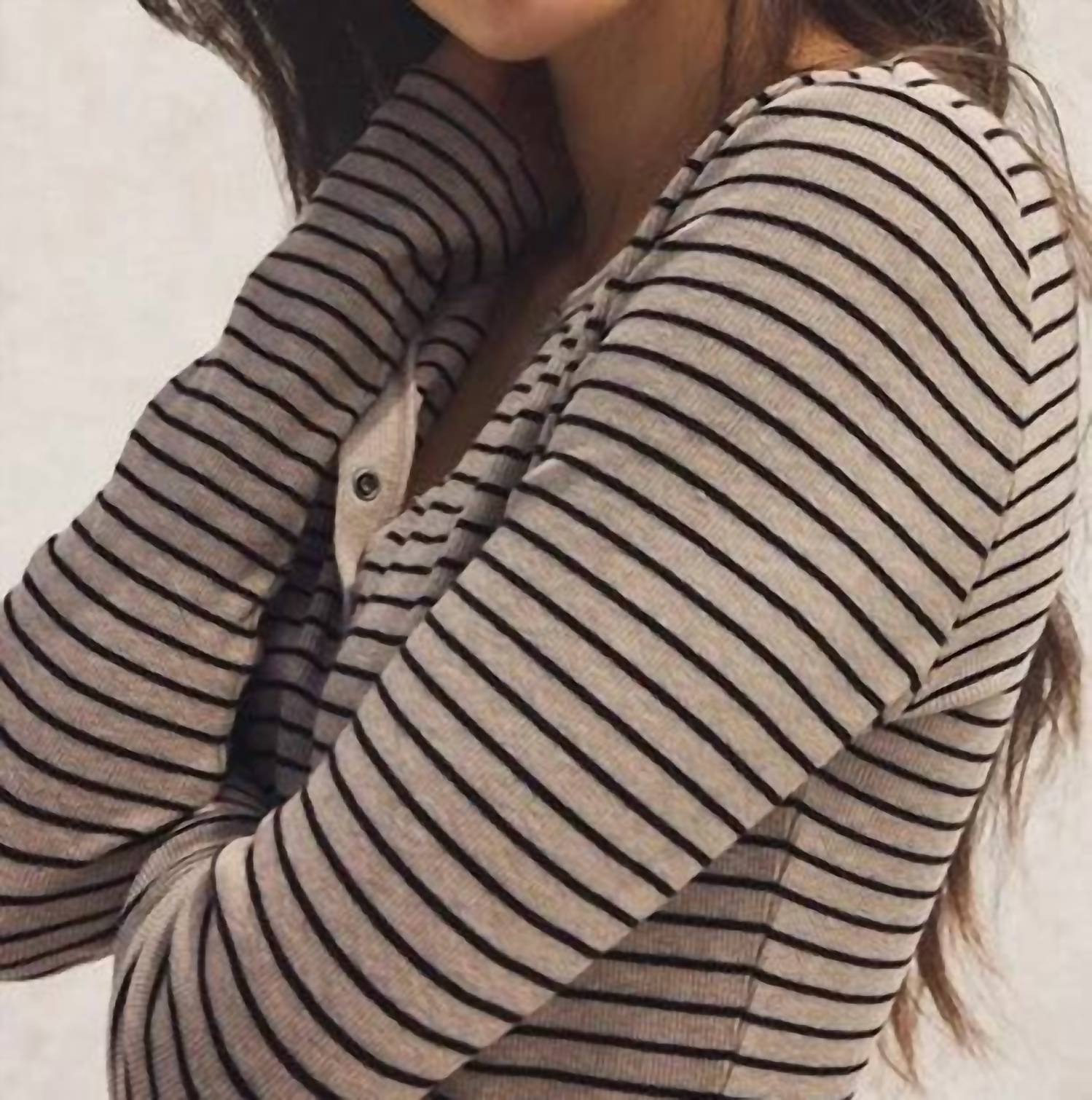 Z Supply - Stella Stripe Henley Top