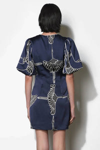 Adelyn Rae - Sylvie Bubble Sleeve Mini Dress