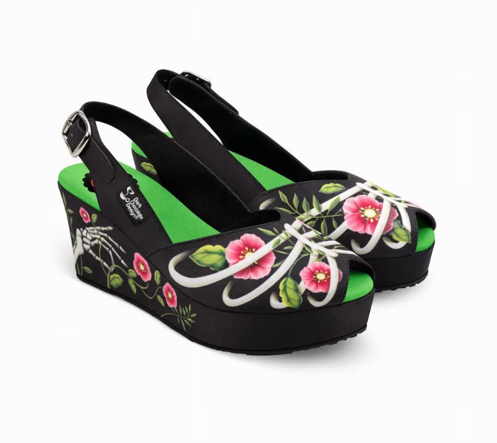 Hot Chocolate Design - Women's Chocolaticas Necroflora Sandal