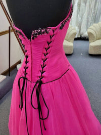Precious Formals - Strapless Corset Lace-up Back Ballgown