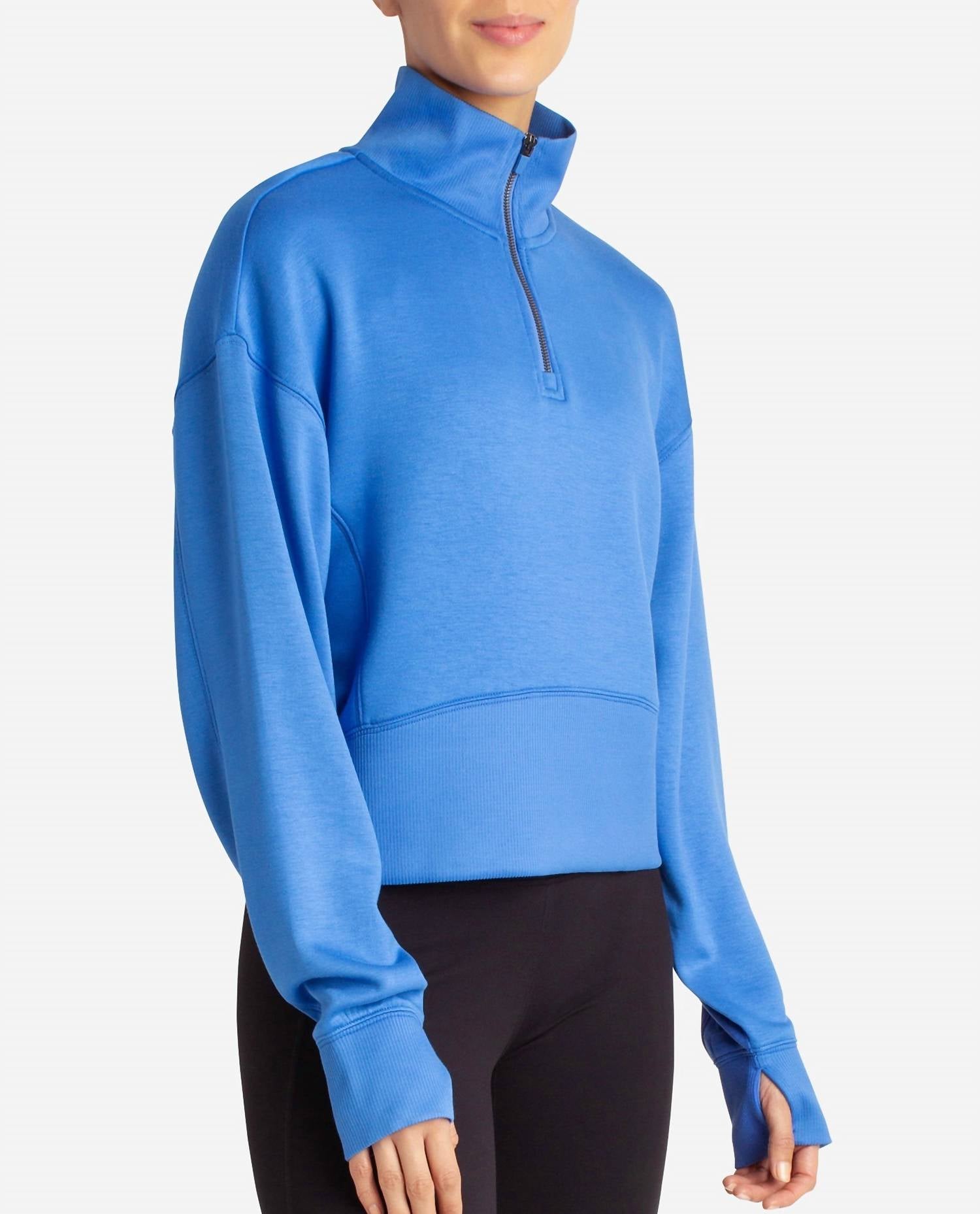 Danskin - Scuba Corset Half-Zip Jacket