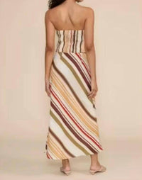Lucy Paris - Women's Penny Midi Skirt
