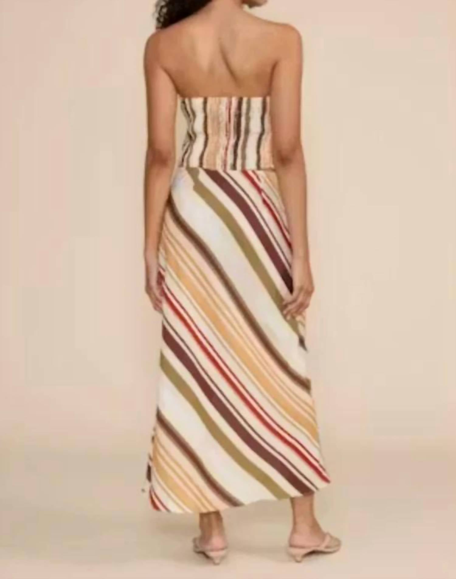 Lucy Paris - Women's Penny Midi Skirt