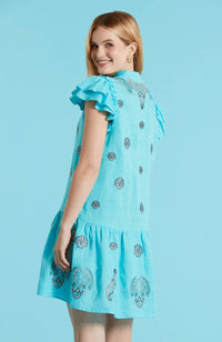 Tyler Boe - Aimee Embroidery Linen Dress