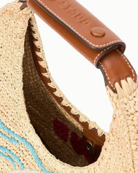 Staud - Women's Moon Raffia Tote Bag