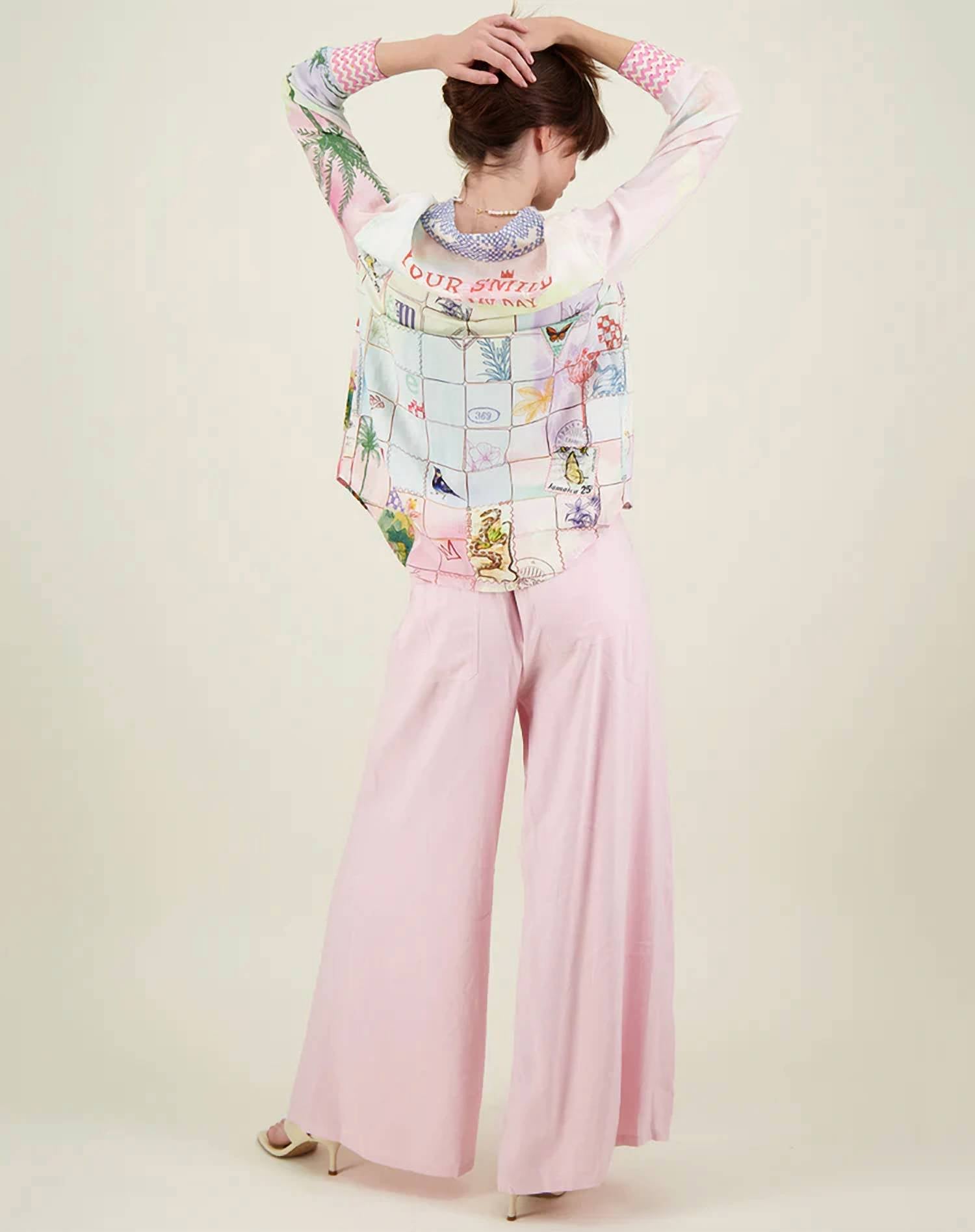 Me369 - Women's Ariel Wide Leg Pants