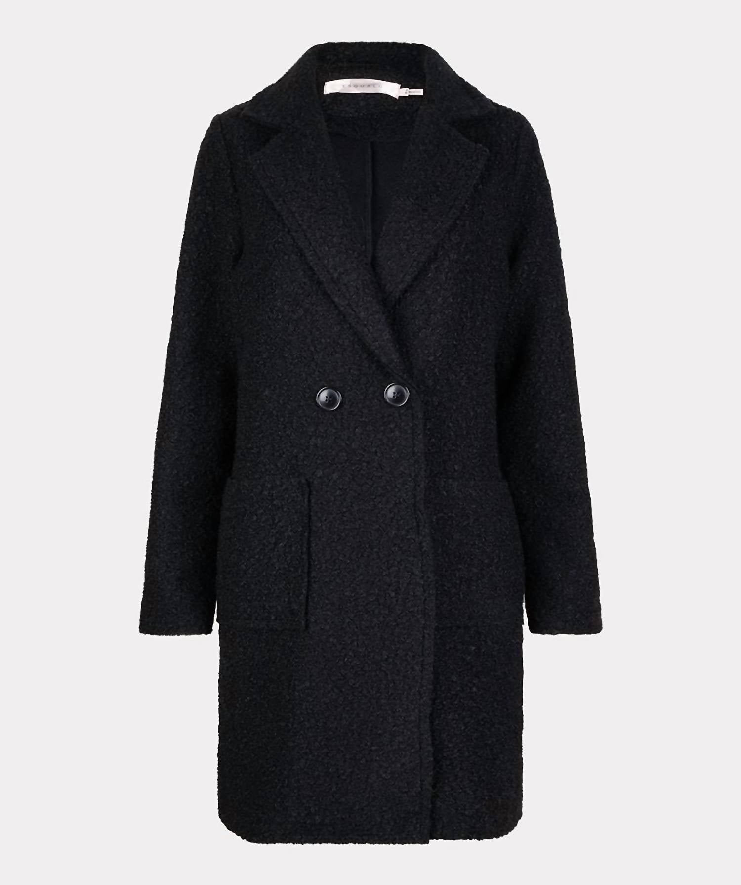 Esqualo - Mid-length Button Jacket