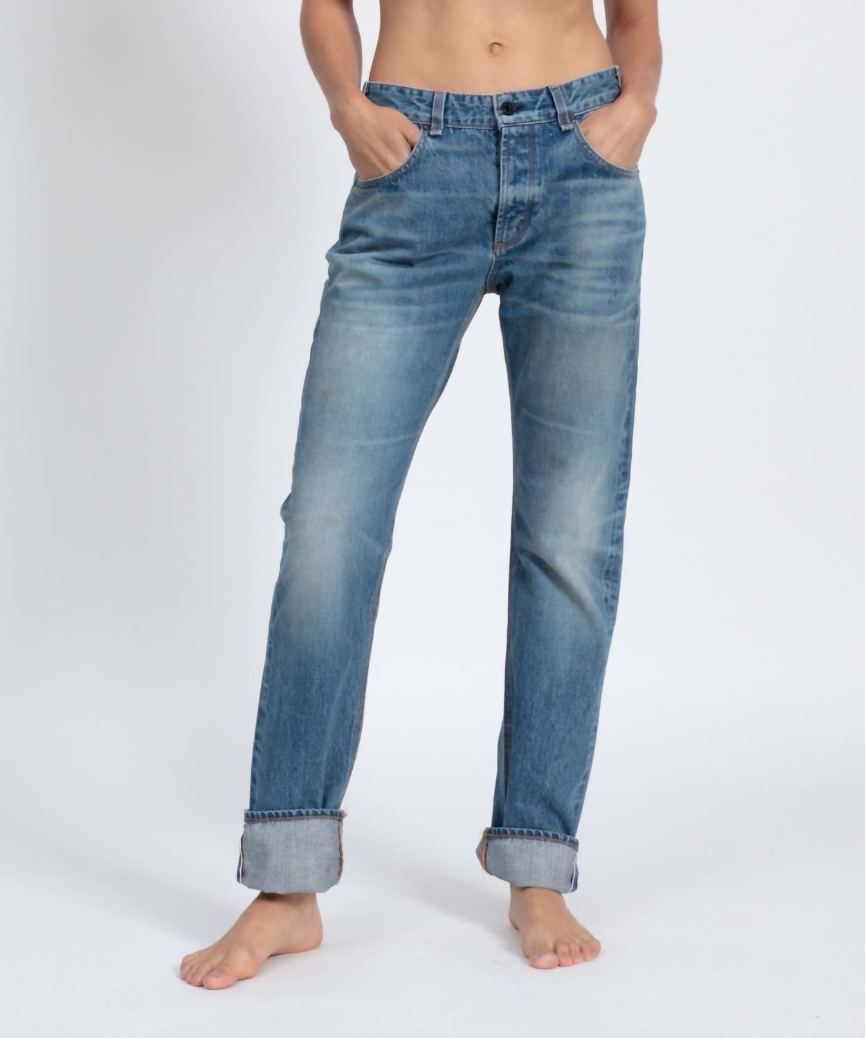 Askk Ny - Selvage Straight Leg Jeans