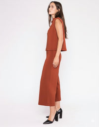 Ripley Rader - Scuba Cropped Wide Leg Pant