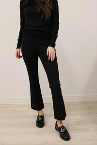 Skies Are Blue - Susanna Ponte Knit Kick Flare Pants