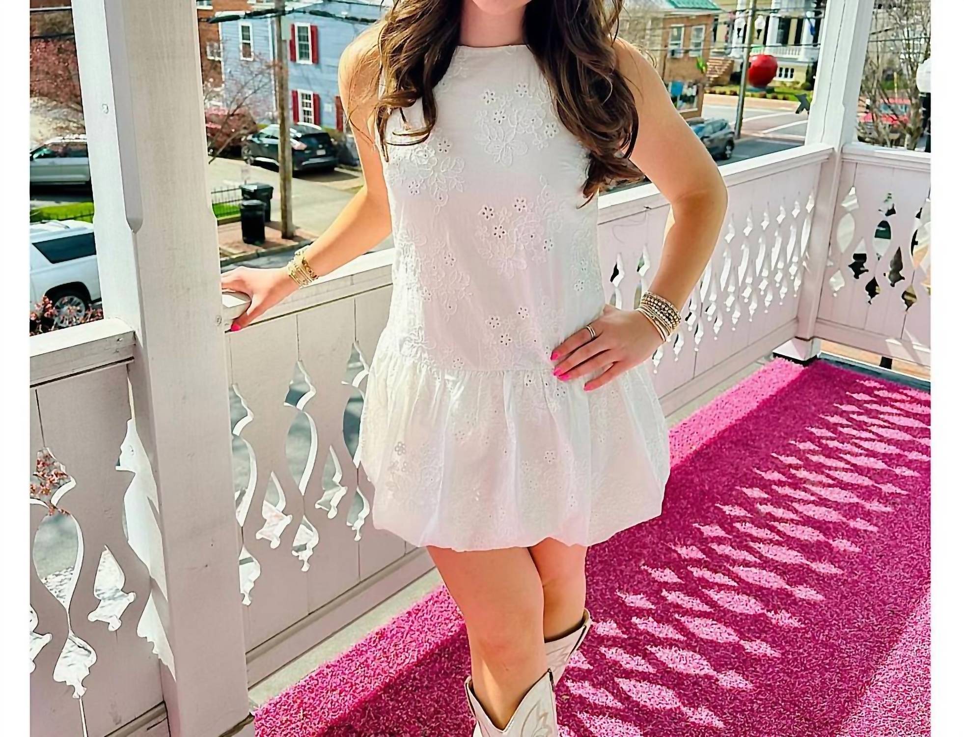 Sanctuary - Garden Eyelet Bubbles Dress
