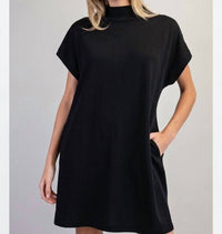 Ee:Some - Mock Neck Dress