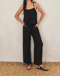 Dress Forum - Open Air Tie Shoulder Boxy Cami Top