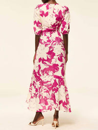 Misa Los Angeles - Wallis Dress Flora Linen