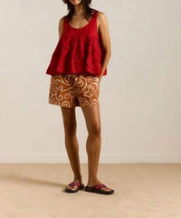 Damson Madder - Stella Ruffle Cami Top