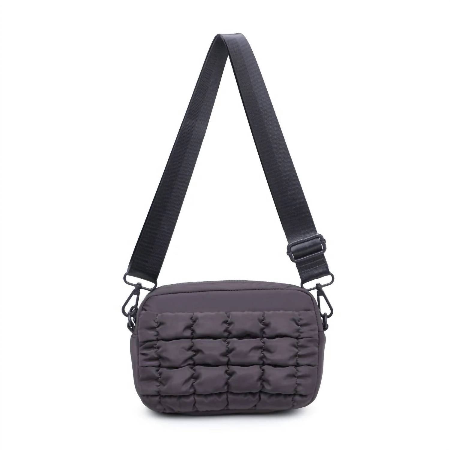 Sol And Selene - Women's Inspiration Quilted Nylon Crossbody Bag