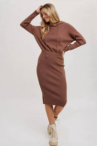 Bluivy - Urban Hood Midi Dress