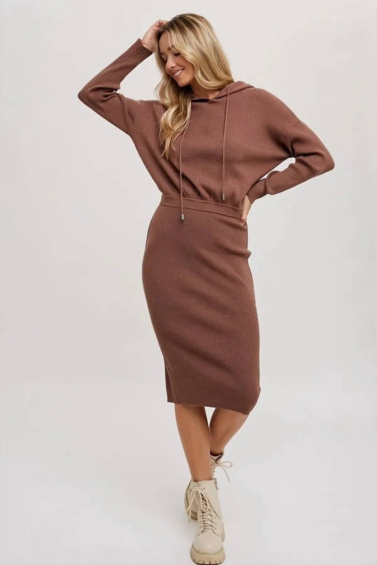 Bluivy - Urban Hood Midi Dress