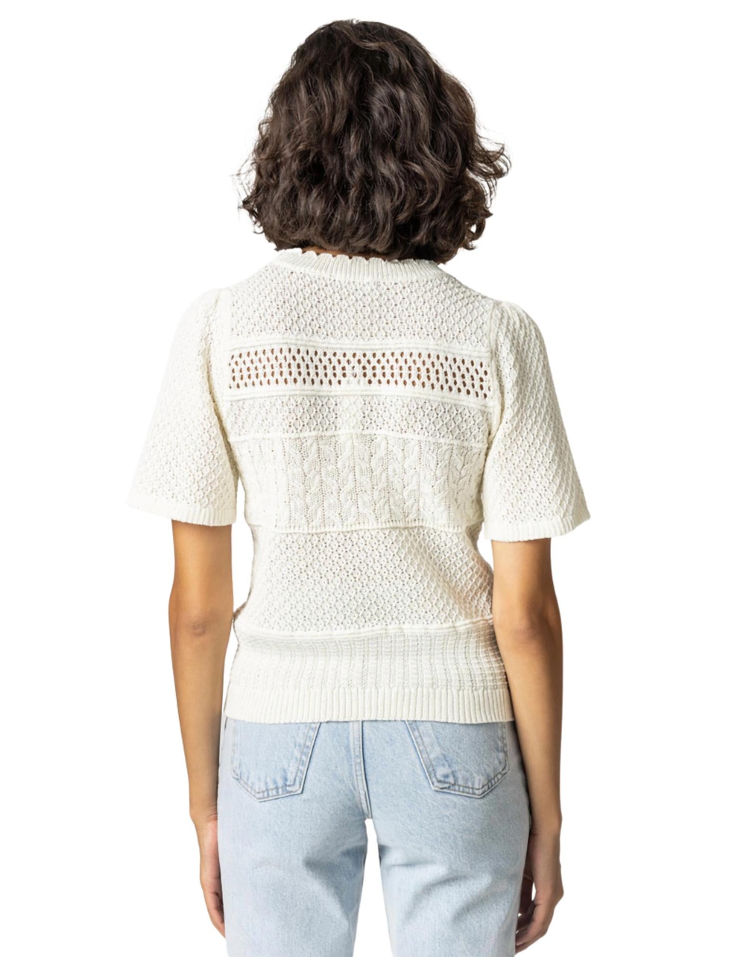 Lilla P - Puff Sleeve Pullover Sweater