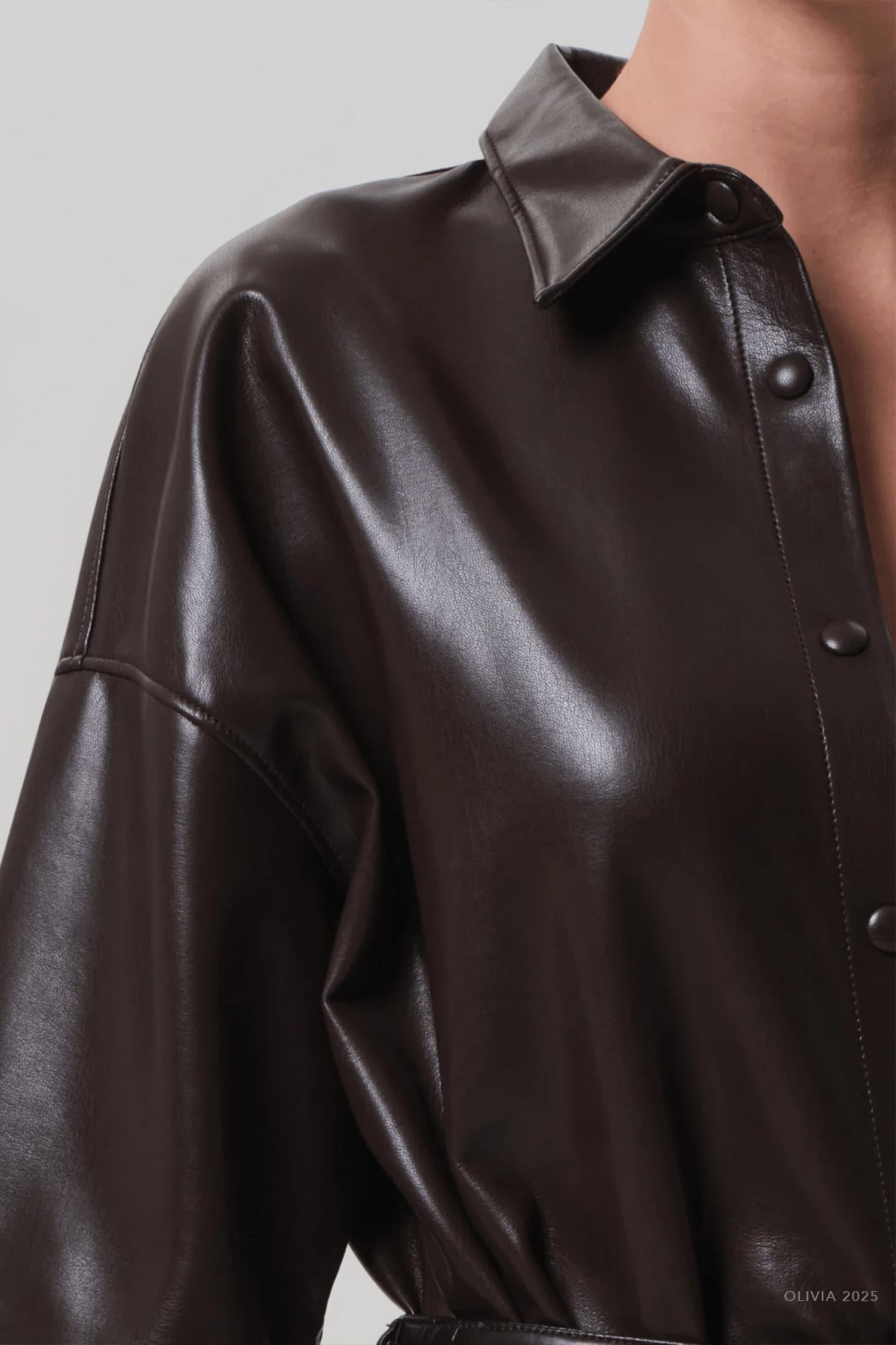 Citizens Of Humanity - Frances Cropped Cape Button Up Top