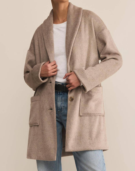 Z Supply - Lennon Heathered Coat – Snagged & Bagged